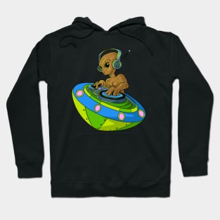 Space Music Dj Alien Hoodie